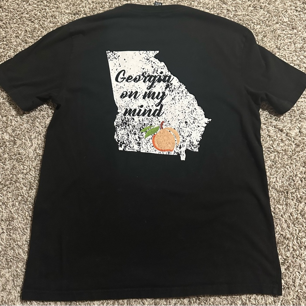 District "Top Gun" & "Georgia On My Mind" Graphic Tee - Women’s Small - Picture 4 of 5